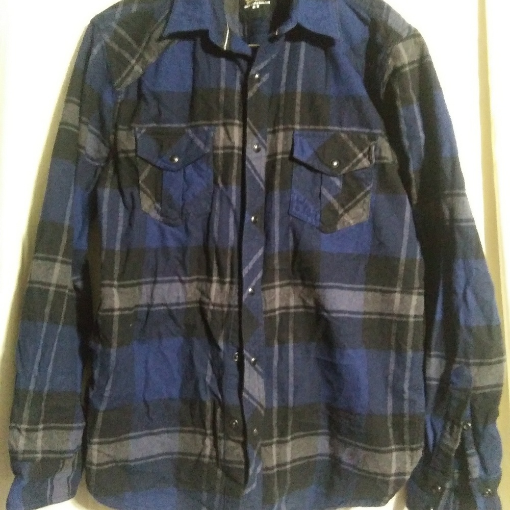 Medium route 66 flannel